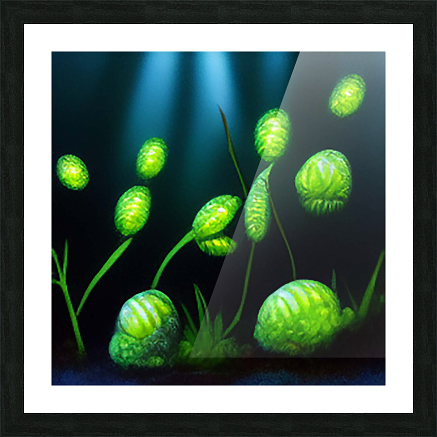 plant2 Picture Frame print