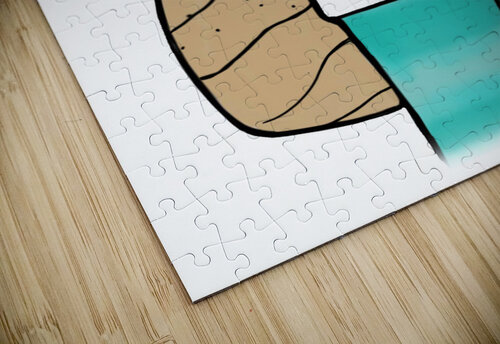 YellowRockwithWater1 Kelly Marie Johnson puzzle
