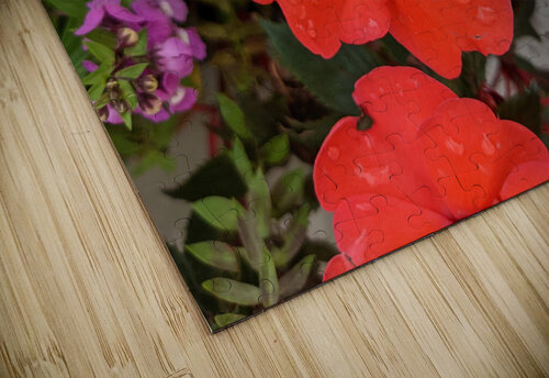 Red Flowers Kelly Marie Johnson puzzle