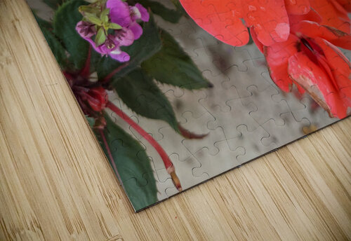 Red Flowers Kelly Marie Johnson puzzle