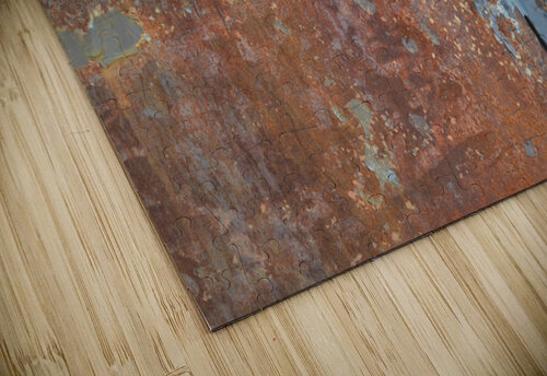 Metallic Garbage Rusty Bin Kelly Marie Johnson puzzle