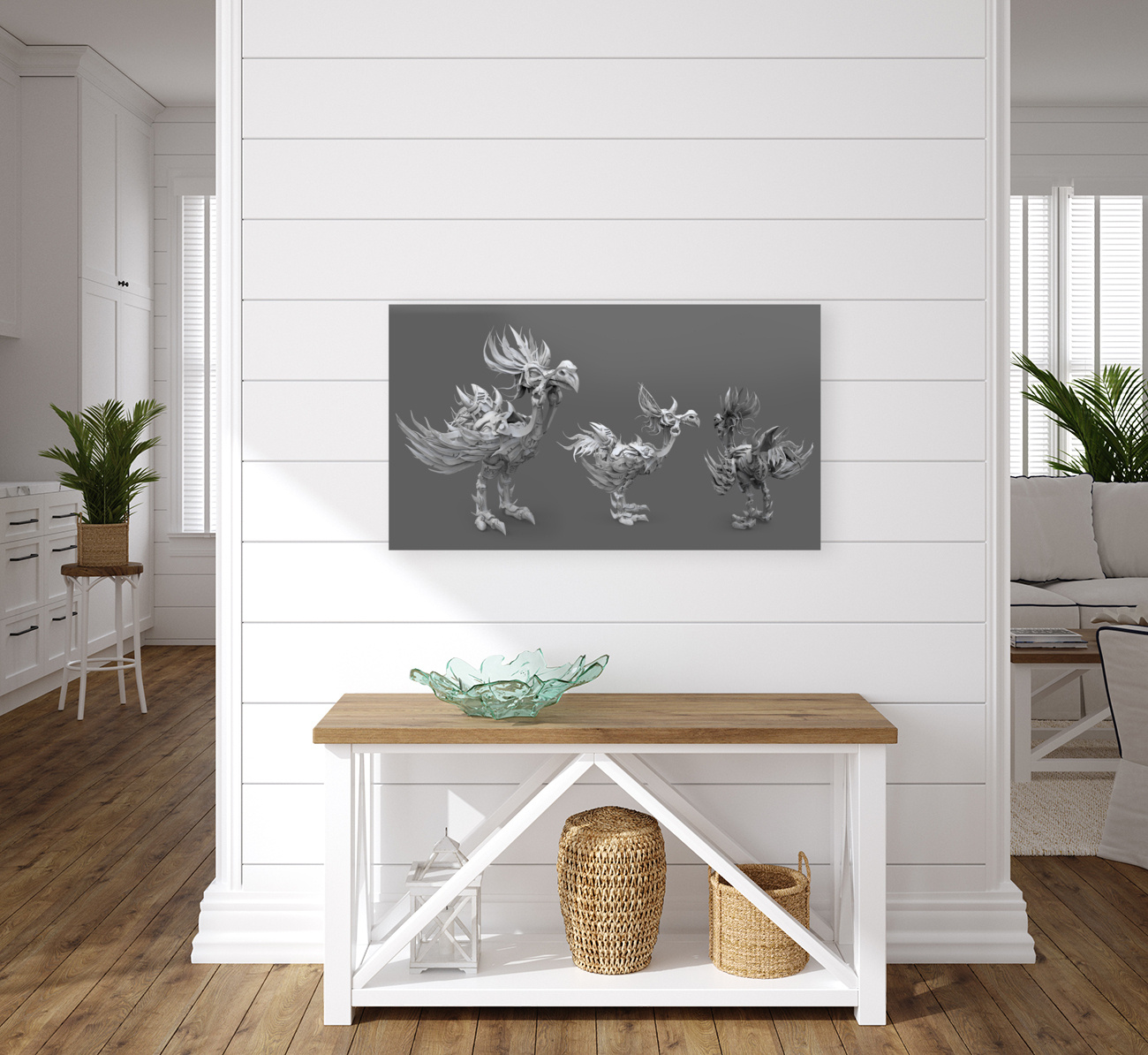 kelly johnson sculptedrender Reproduction