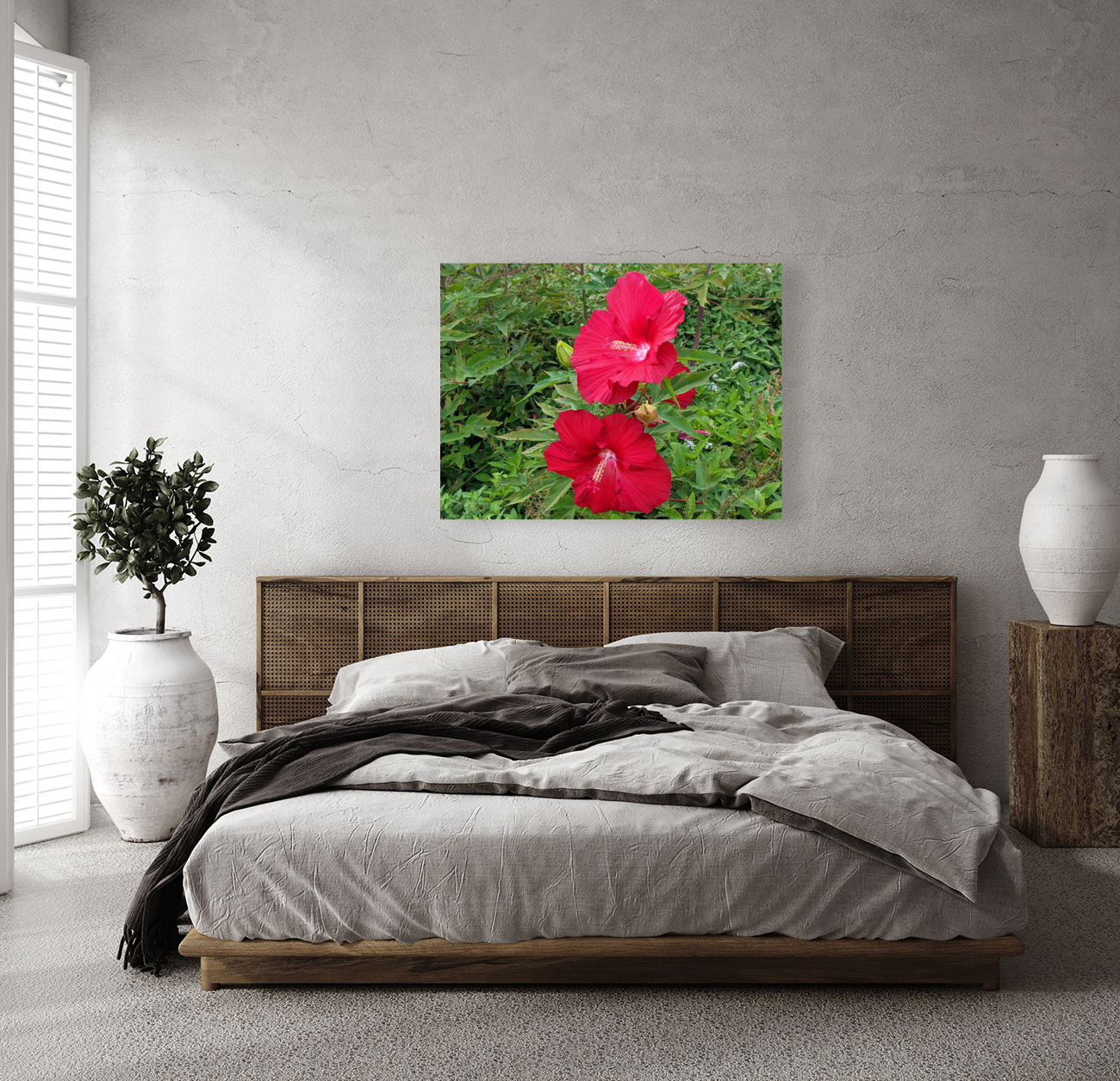 Red Flowers Reproduction