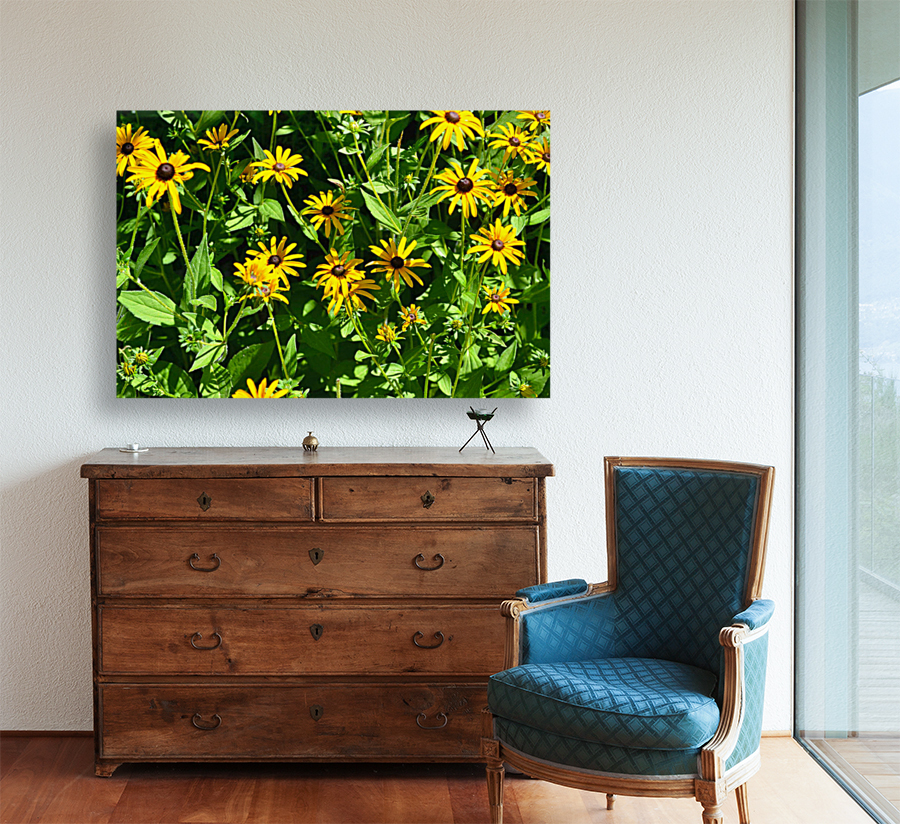 Yellow Flowers Reproduction