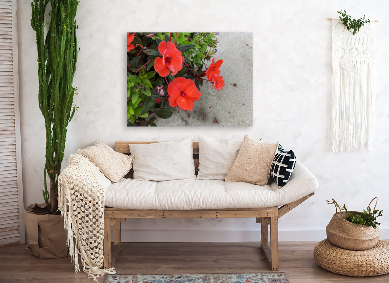 Red Flowers Reproduction