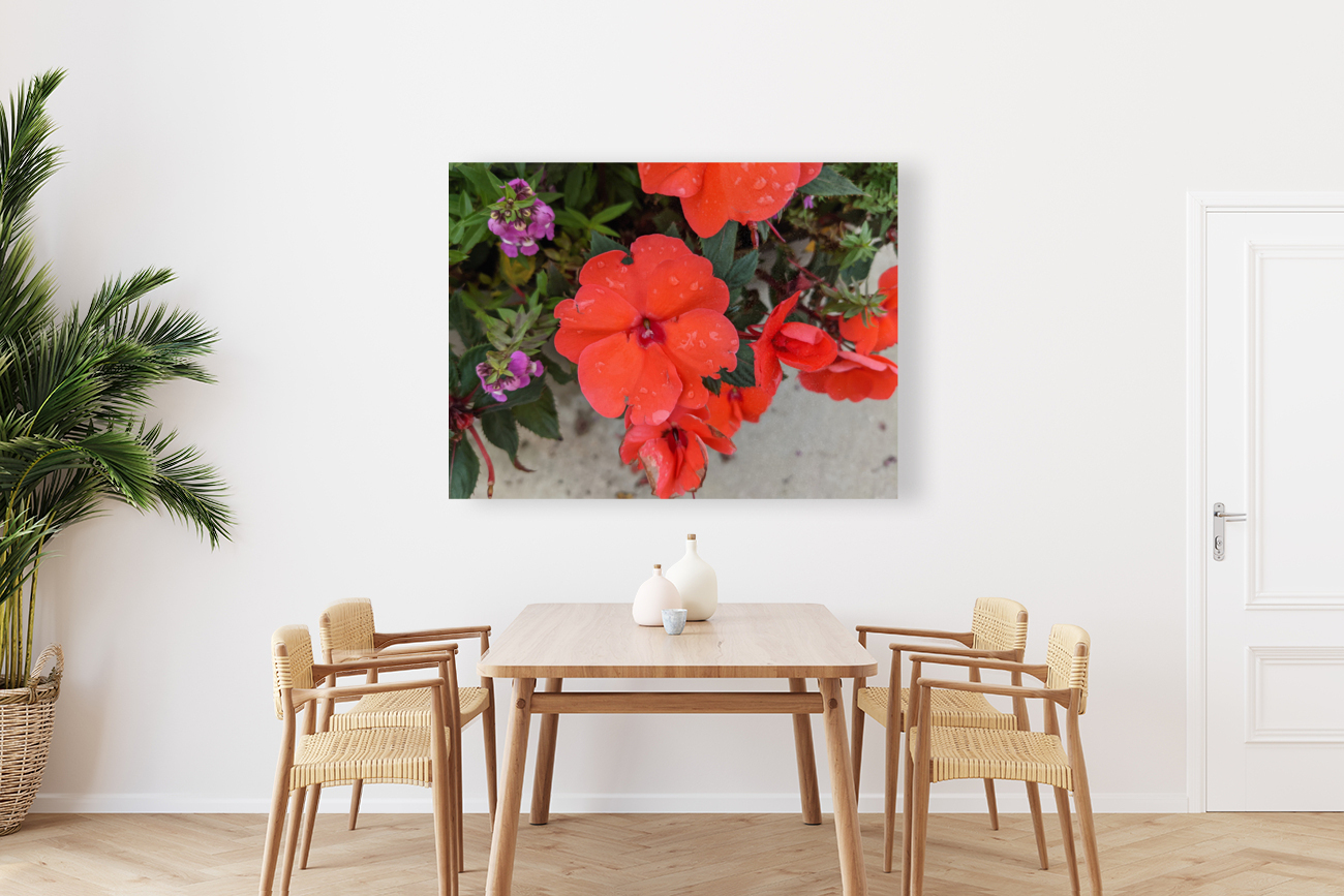 Red Flowers Reproduction