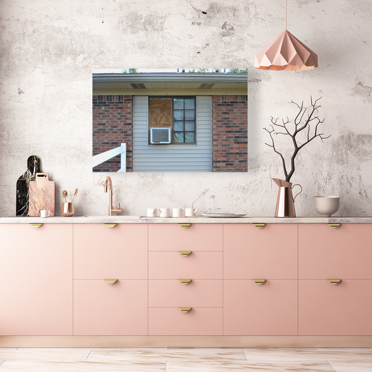 Apartment Window Building Reproduction