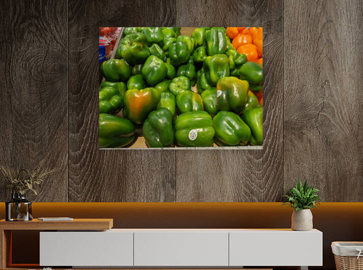 Green Peppers by Kelly Marie Johnson