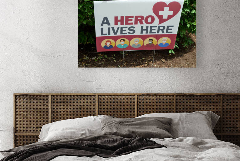 A Hero Lives Here by Kelly Marie Johnson