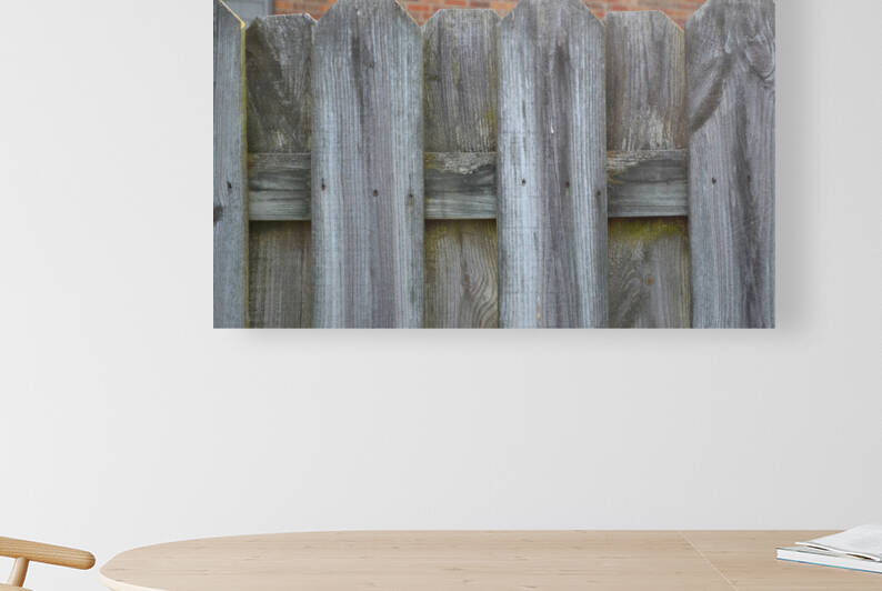 Wooden Fence by Kelly Marie Johnson