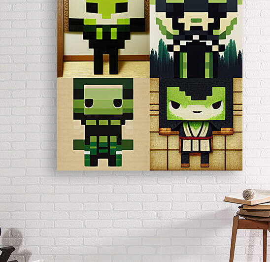 pahan minecraft art picture japan style samur by Kelly Marie Johnson