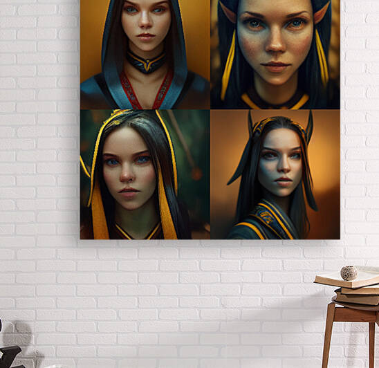 UE4SWG world of Warcraft elf hyper realistic by Kelly Marie Johnson