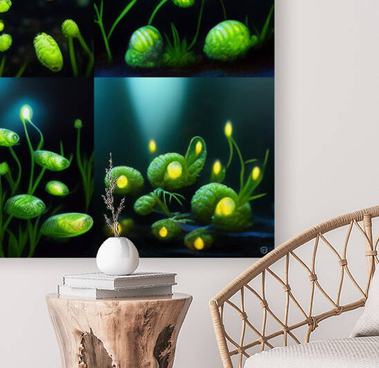 dkyleb many small fish photorealistic illumin by Kelly Marie Johnson