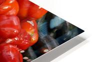 Red Peppers HD Metal print