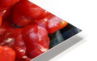 Red Peppers HD Metal print