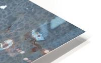 Metallic Garbage Rusty Bin HD Metal print
