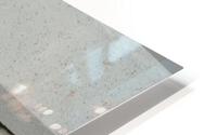 Cement White Wall HD Metal print