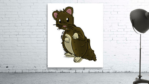 BrownHamster Wall Preview