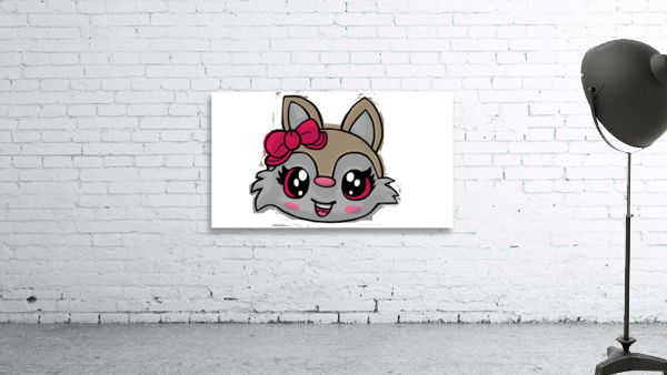 Kitty Face Wall Preview