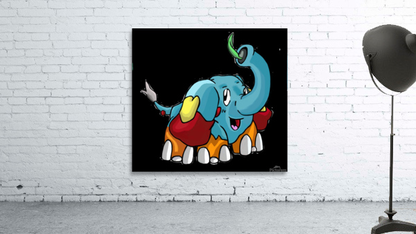 Mudphant Wall Preview