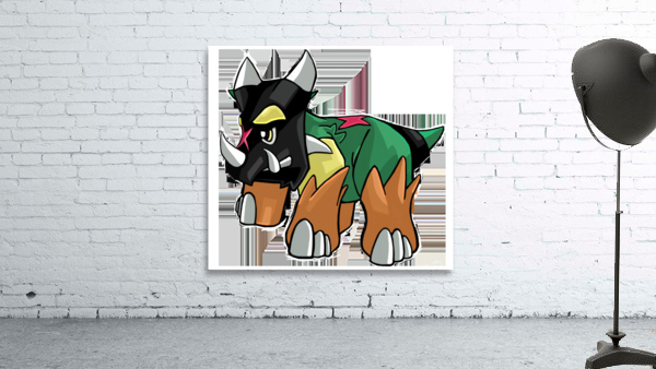 Turroxosaurus Wall Preview