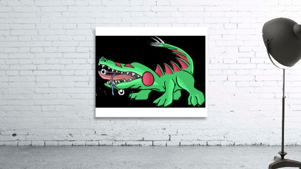 Crocodilas Wall Preview