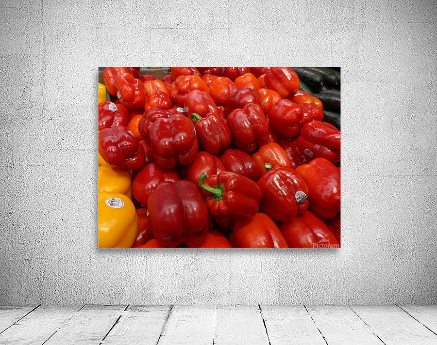Red Peppers Wall Preview