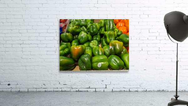 Green Peppers Wall Preview
