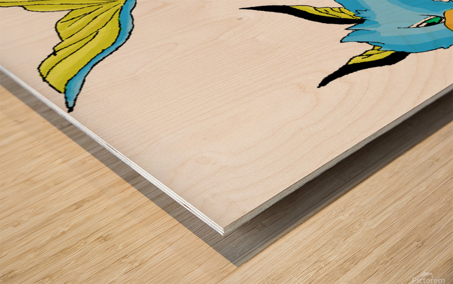 Drago Wood print