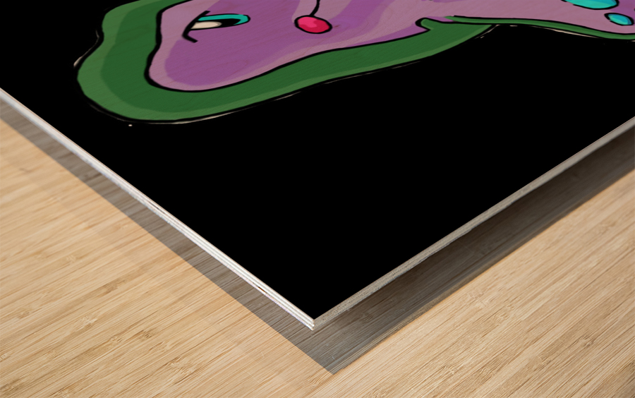 Makket Wood print