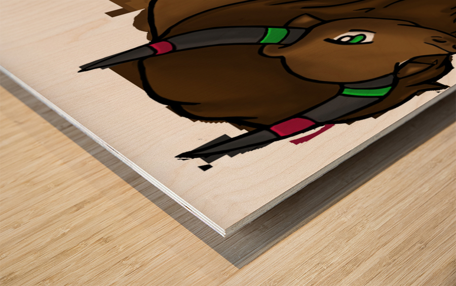 Bitox Wood print