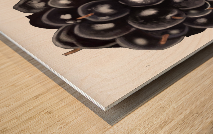 BlackBerry Wood print