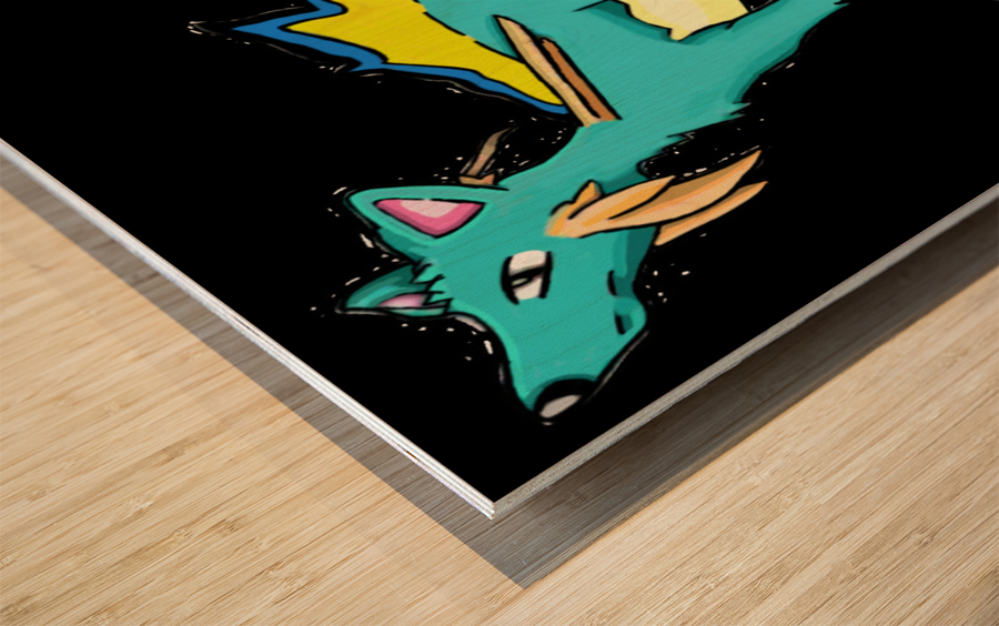 Doudro Wood print