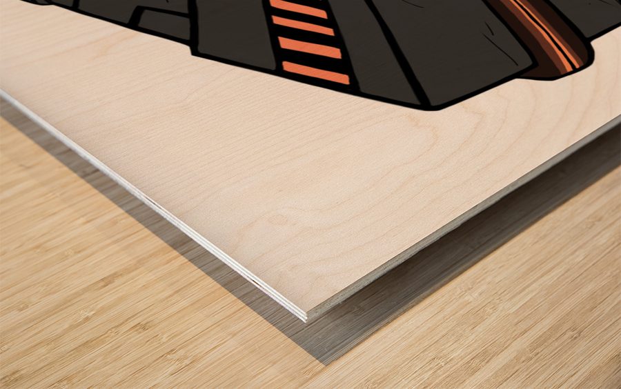 Crate2 Wood print