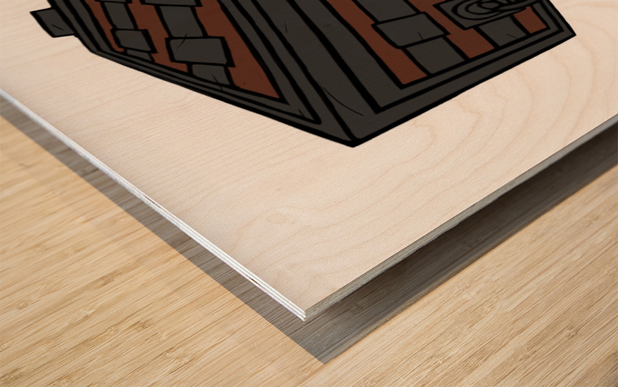Crate3 Wood print