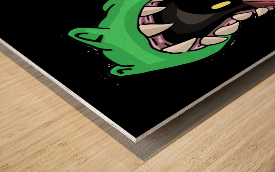 Crock Wood print
