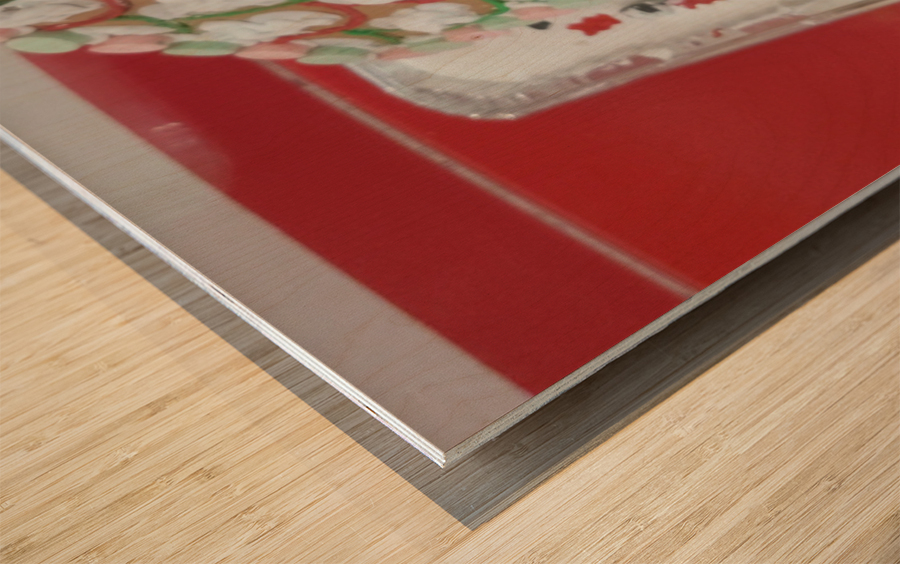 vid4 Wood print