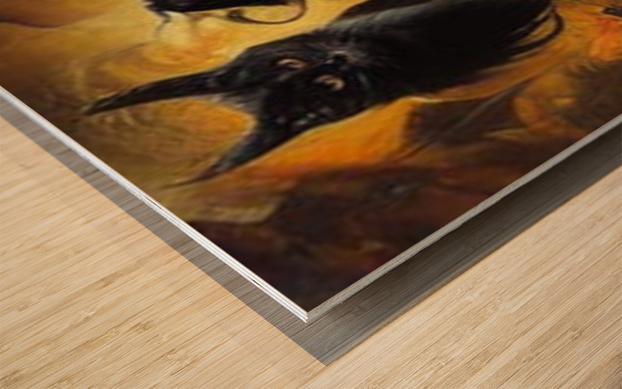 hyper4 Wood print