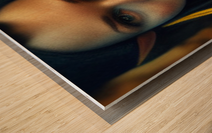 lady2 Wood print