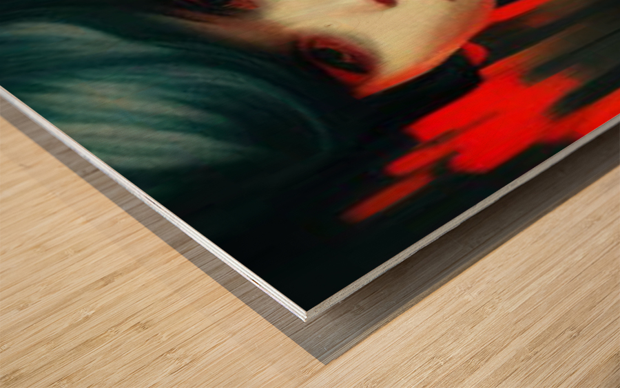 person12 Wood print