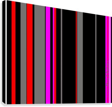 Color Bars 5 Canvas Print