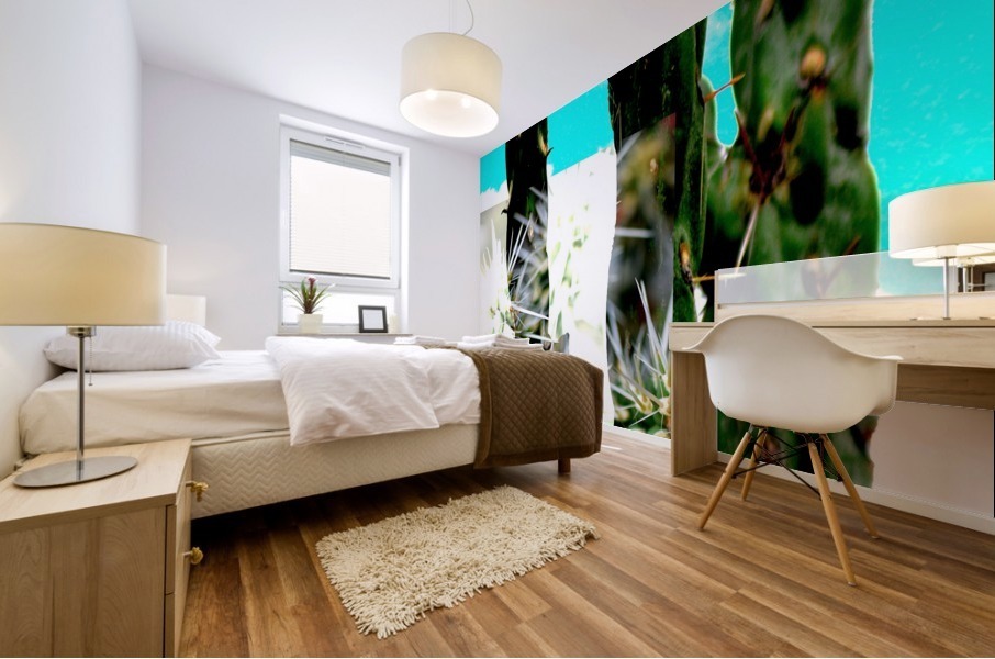Cactus One Mural print
