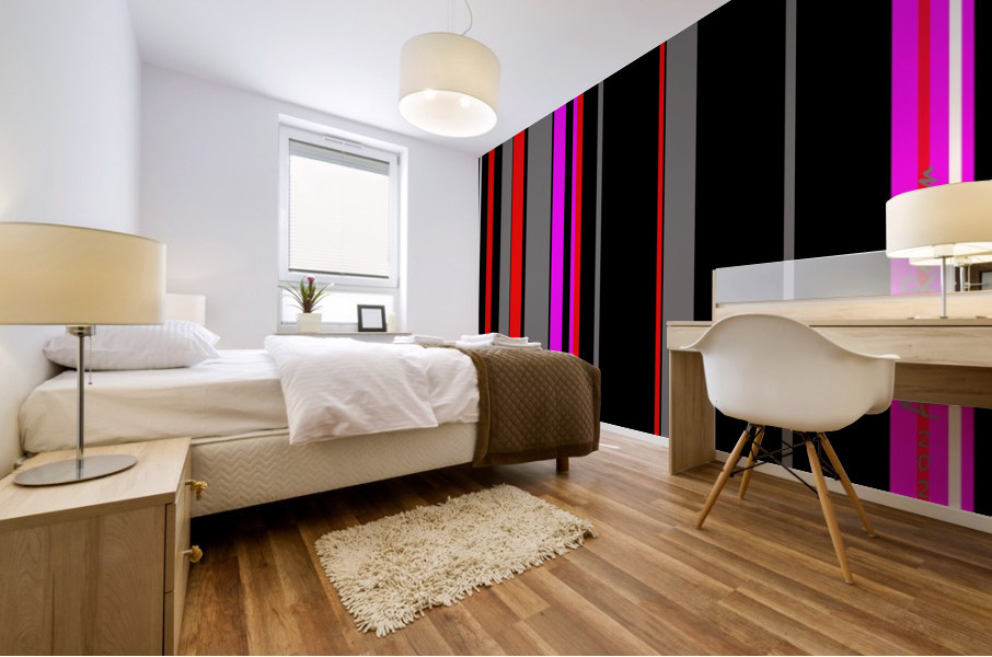 Color Bars 5 Mural print