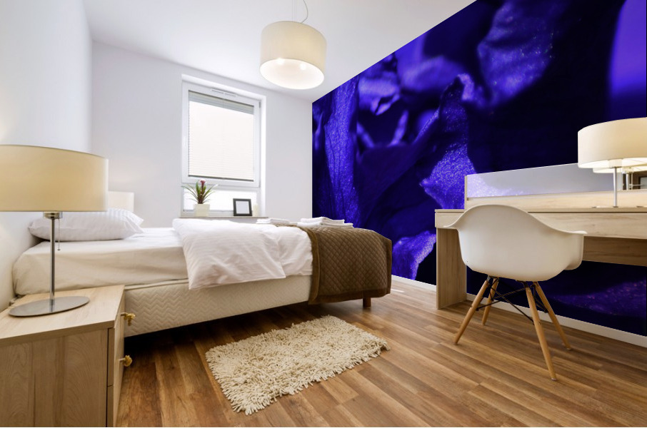 Iris Power Periwinkle 2022 Mural print