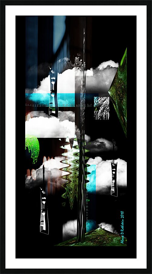 Pave Paradise Picture Frame print