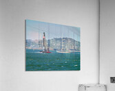 Americas Cup USA vs New Zealand 05 Acrylic Print