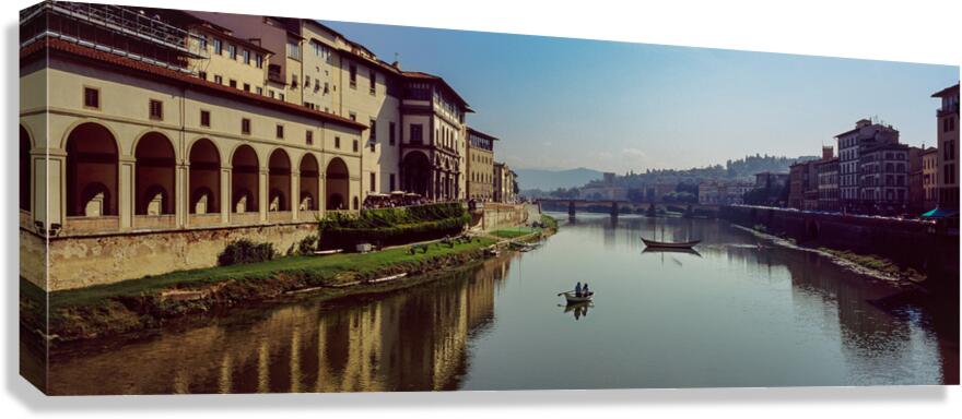 103786 Arno Florence Canvas Print