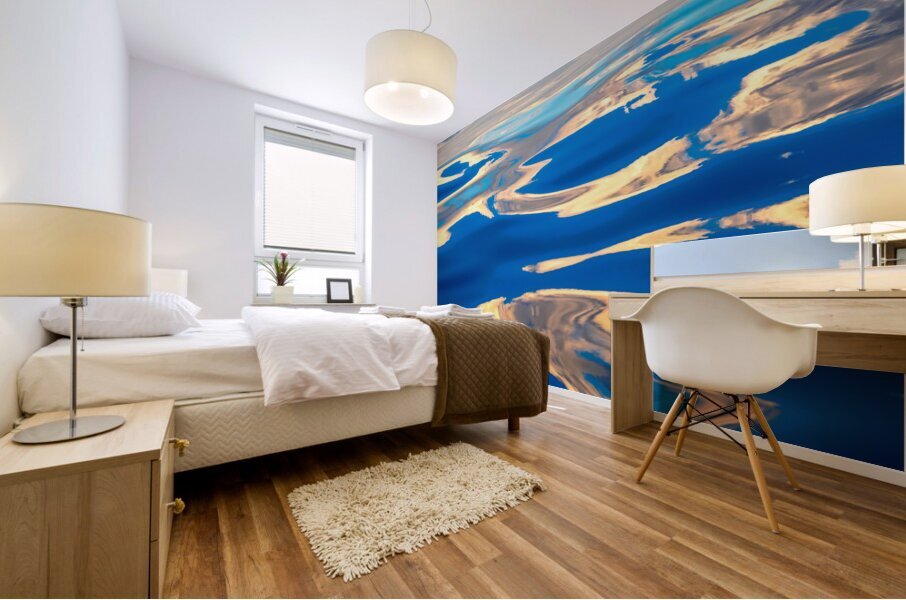 Mid Atlantic Ocean Reflections Mural print