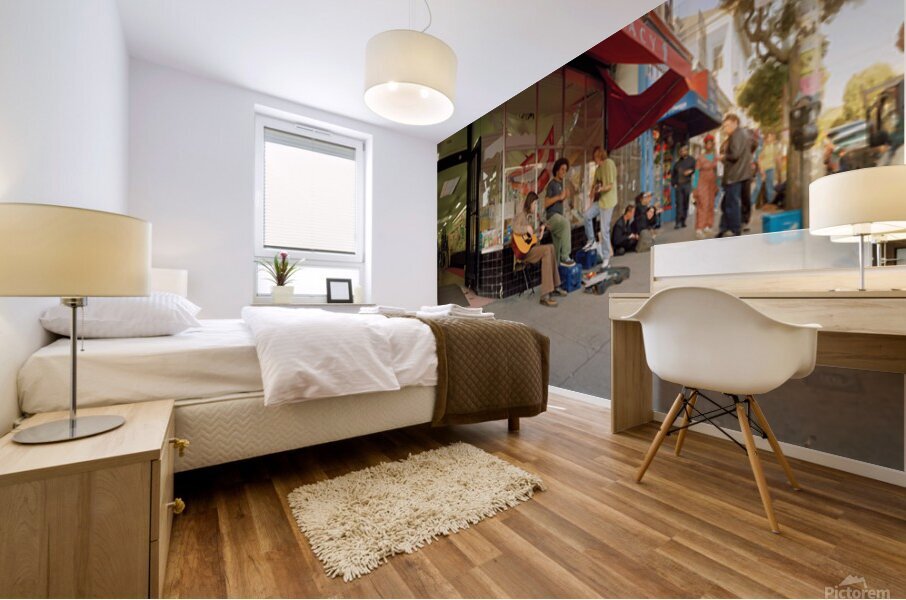 Haight Street Mural print