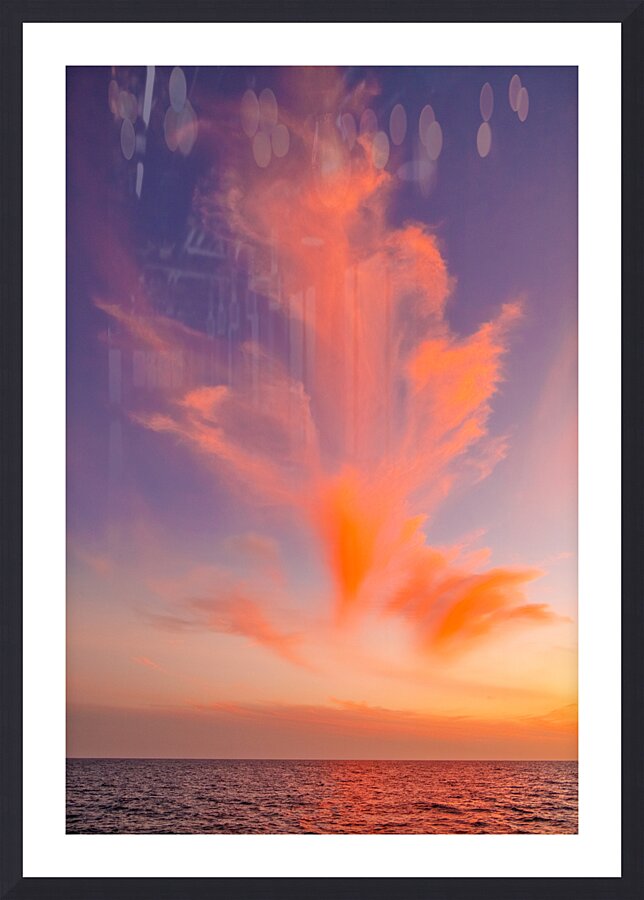 Mid Atlantic Clouds I Picture Frame print